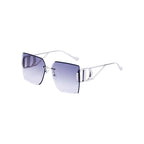 Square Fashion Sunglasses | for Travel, Street Style & Everyday Wear | LB-7411