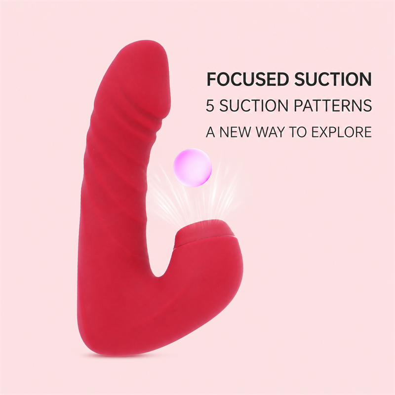 Dual-Stimulation Massager | Suction, Vibration, Motion & Warming