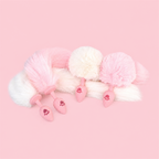 Fluffy Bunny Tail Plug with Paw Print | Cute &amp; Teasing Roleplay Accessory