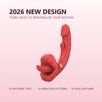 2026 Tri-Motion Dual-Contact Massager | Tapping & Vibration