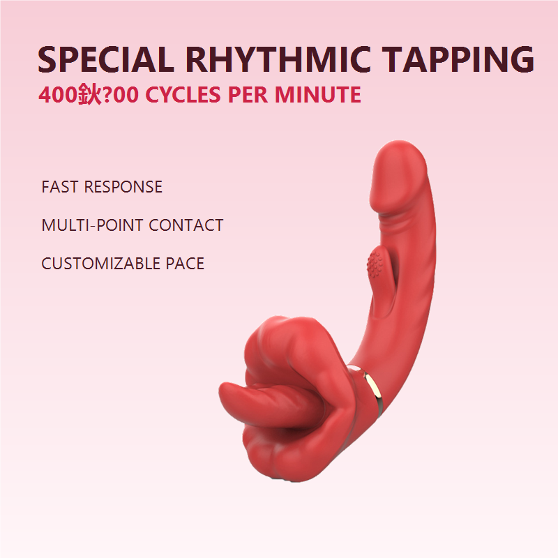 2026 Tri-Motion Dual-Contact Massager | Tapping & Vibration