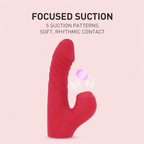 Dual-Stimulation Massager | Suction, Vibration, Motion & Warming