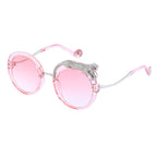 Blue Light Glasses in a statement round profile | Screen-Ready Lens | ZS-88203