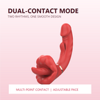 2026 Tri-Motion Dual-Contact Massager | Tapping & Vibration