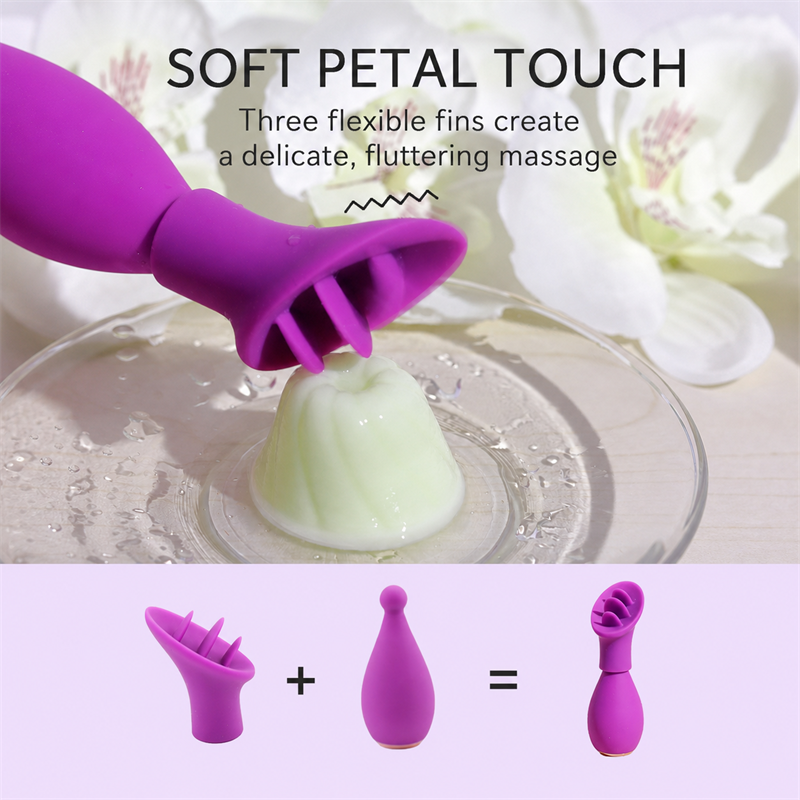 5-in-1 Interchangeable Personal Massager Set | 10 Vibration Levels