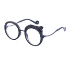 Blue Light Glasses in a statement round profile | Screen-Ready Lens | ZS-88203