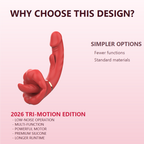 2026 Tri-Motion Dual-Contact Massager | Tapping & Vibration