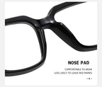 Square Frames, Photochromic Sunglasses | Spring Hinge for commuting and changing light | ZS-95018