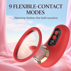 Clitoral Suction & Tongue-Licking Massager | 3 Suction + 9 Licking Vibration Modes, IPX7 Waterproof