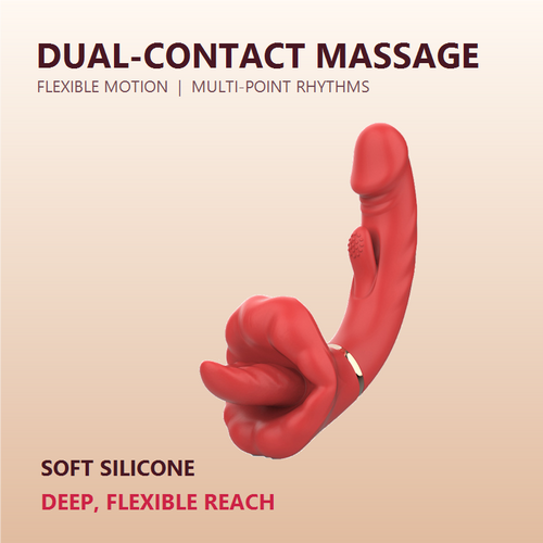 2026 Tri-Motion Dual-Contact Massager | Tapping & Vibration