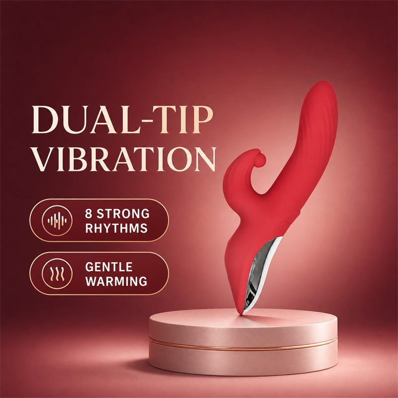 Dual-Stimulation Massager | Suction, Vibration, Motion & Warming