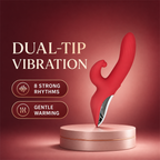 Dual-Stimulation Massager | Suction, Vibration, Motion & Warming