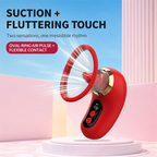 Clitoral Suction & Tongue-Licking Massager | 3 Suction + 9 Licking Vibration Modes, IPX7 Waterproof