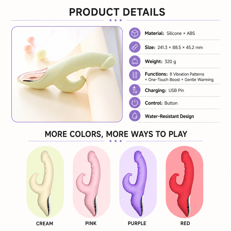 Rabbit Vibrator | Vibration, Heating & App Control