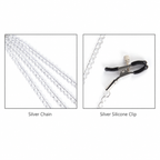 Three-Clip Nipple & Intimate Chain Set | Sensual Multi-Point Teasing Body Accessory.