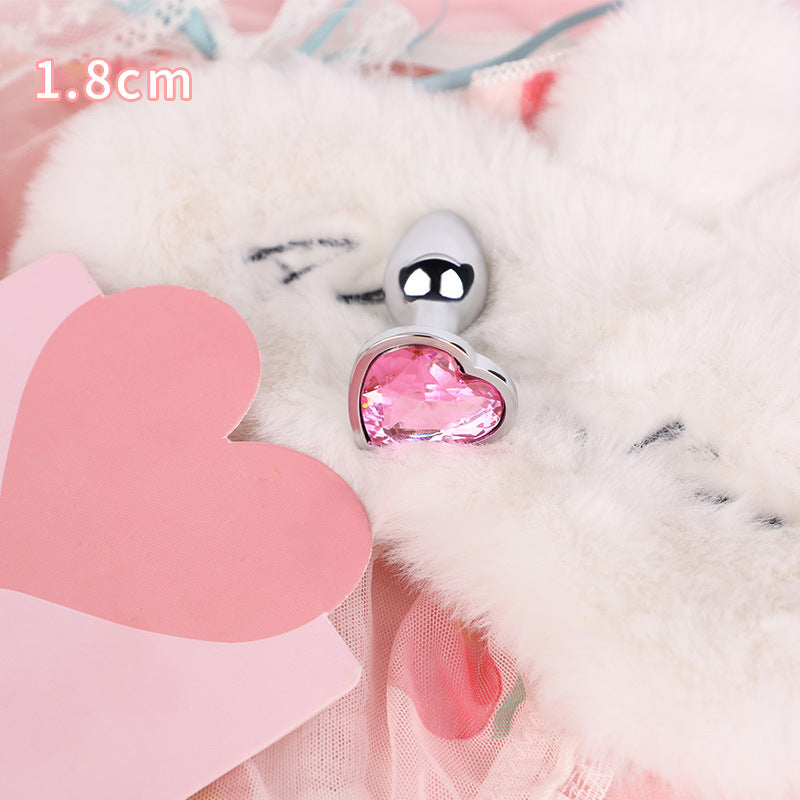 Heart Jewel Mini Butt Plug | Sensual Gem-Style Anal Toy
