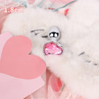 Heart Jewel Mini Butt Plug | Sensual Gem-Style Anal Toy