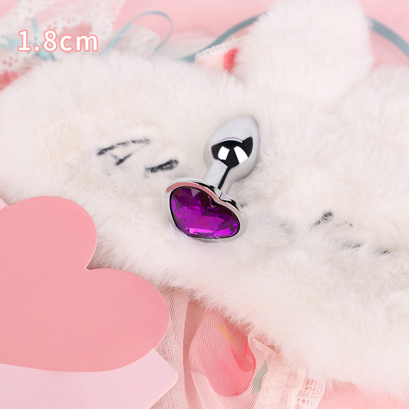 Heart Jewel Mini Butt Plug | Sensual Gem-Style Anal Toy