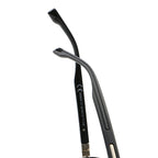 Rectangular Metal Navigator Sunglasses | Cutout-Temple Contemporary Eyewear | 669809
