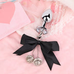 Jeweled Bell Butt Plug | Sensual Anal Toy with Dangling Bell Charms Description