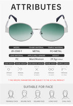 Small Frame Fashion Fashion Sunglasses | Made for travel and street-style outfits | JD-2380-1