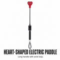 Heart-Shaped Electric Paddle | Dual-Ended EMS Impact Toy with Adjustable Intensity