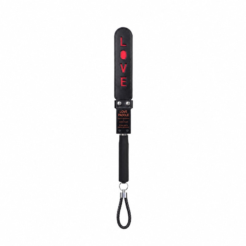 Heart-Shaped Electric Paddle | Dual-Ended EMS Impact Toy with Adjustable Intensity