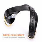 Heart Collar & Nipple Clamp Set | Adjustable BDSM Accessory