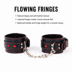 Heart-Pattern 10-Piece BDSM Restraint Set | Playful Straight Bar Kit