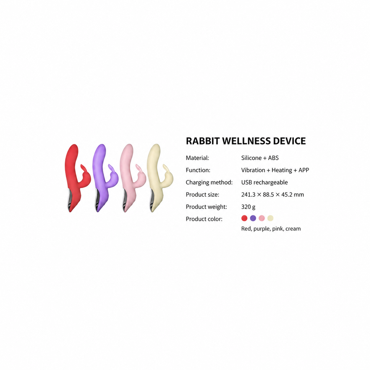 Rabbit Vibrator | Vibration, Heating & App Control