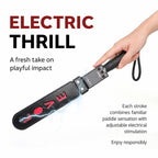 Heart-Shaped Electric Paddle | Dual-Ended EMS Impact Toy with Adjustable Intensity