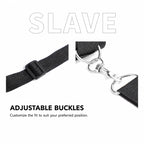 Adjustable BDSM Sponge Restraint Set | Soft Cuffs, Harness & Connecting Straps