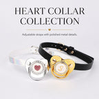 Heart Collar & Nipple Clamp Set | Adjustable BDSM Accessory