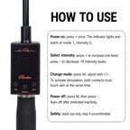 Heart-Shaped Electric Paddle | Dual-Ended EMS Impact Toy with Adjustable Intensity