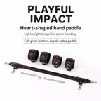 Heart-Pattern 10-Piece BDSM Restraint Set | Playful Straight Bar Kit