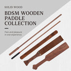 Solid Wood BDSM Paddle Collection | Wooden Spanking Paddles & Canes