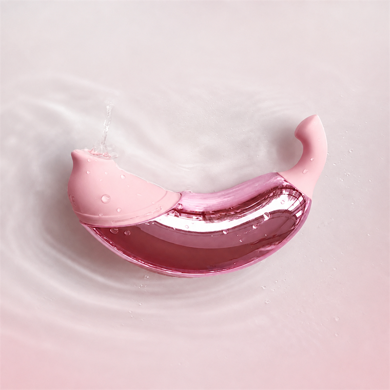 Banana Suction Vibrator | Suction, 9 Vibration Modes & App Control